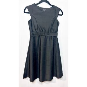 Ava & Yelly Kids Black Mesh Skater Dress. Size 14. NWOT
